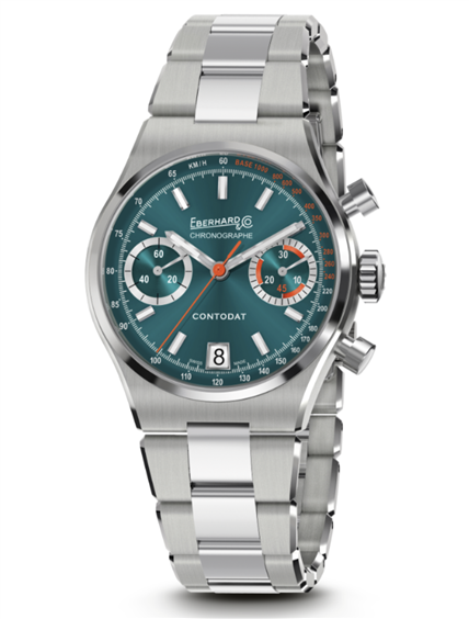 Armbanduhr Eberhard Contodat in Stahl 31156.O2 CA2C - 31156.O2 CA2C